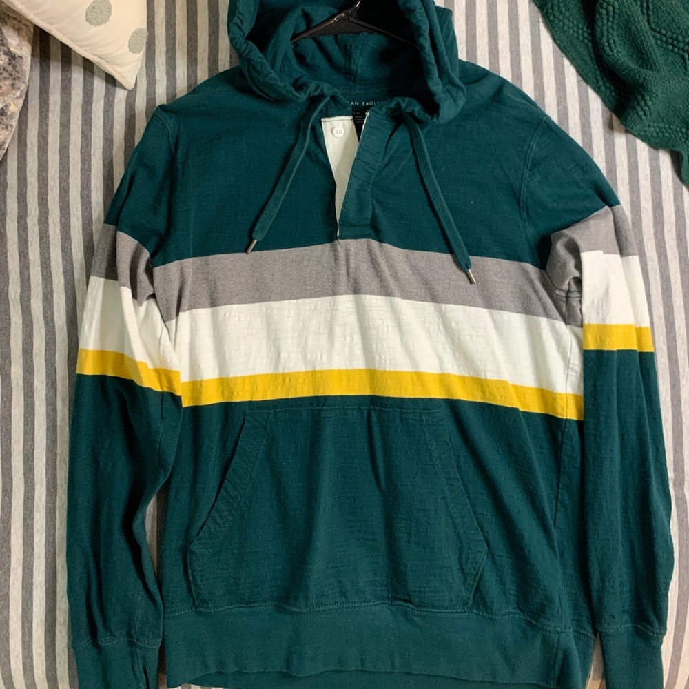 American Eagle Medium Sized Polo Hoodie